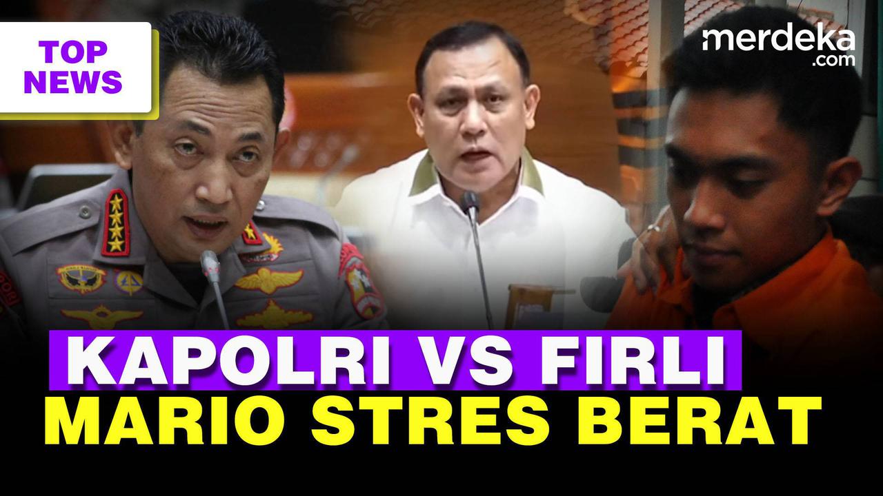 TOP NEWS: Kapolri Listyo Vs Ketua KPK Firli | Stres Mario Dandy Hidup di Penjara