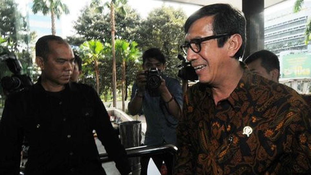 Yasonna sapa Gayus: Halo Gayus, saya Laoly yang buatmu di situ
