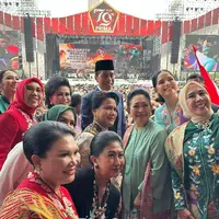 Iriana Jokowi, Annisa Pohan, hingga Titiek Soeharto tampil dengan aura ibu pejabat (@titieksoeharto)