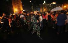 Penjagaan malam pergantian tahun baru 2012-2013
