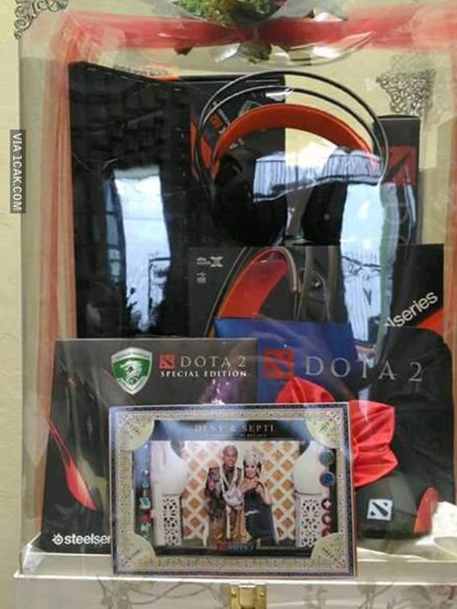 6 Mahar Nikah Anak Gamers Ini Unik, Bikin Senyum