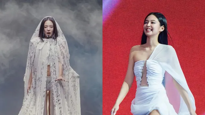 Tebar Pesona Depan Mantan, Jennie BLACKPINK Tampil Powerful dengan Busana Bernuansa Sejarah Korea di MMA 2025