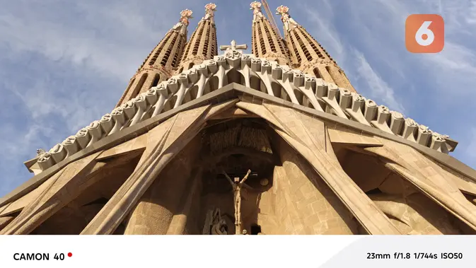 <p>Hasil foto Tecno Camon 40 di Barcelona. (Liputan6.com/Agustinus M Damar)</p>