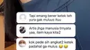 "Kok pede sih angkat-angkat ketek padahal nggak mulus gitu," ujar seorang netizen berkomentar. Yura yang menunjukkan adanya komentar itu pun terlihat santai menanggapi. [Foto: Instagram/yurayunita]