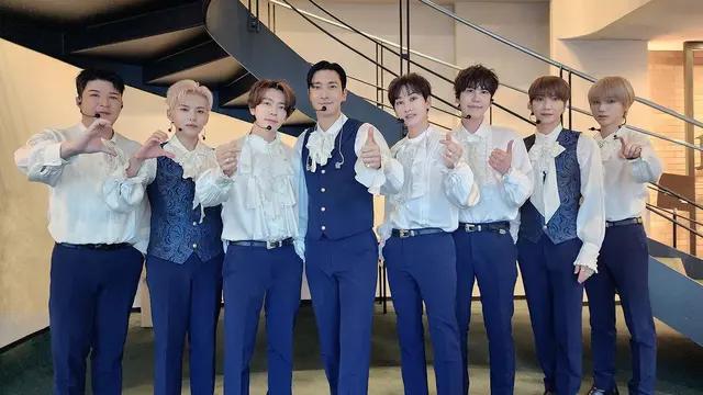 Super Junior. (Foto: Dok. Instagram @superjunior)