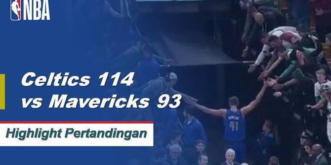 Cuplikan Pertandingan NBA : Celtics 114 vs Mavericks 93