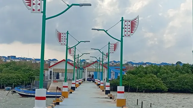 Kampung Nelayan Merah Putih di Batam. (Liputan6.com/Ajang Nurdin)
