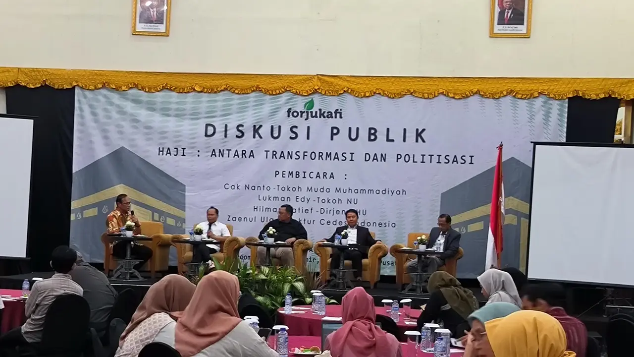 Diskusi Publik soal Haji: Antara Transformasi dan Politisasi.