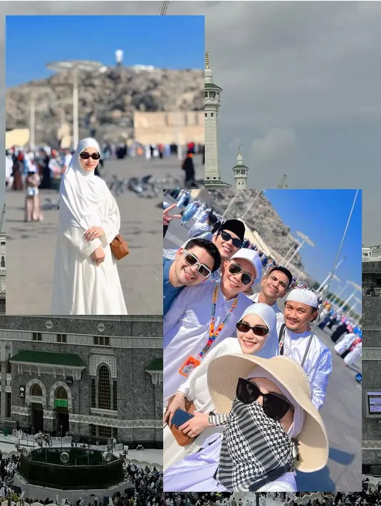 Salah satu potret Ayu yang mencuri perhatian adalah saat ia mengenakan busana serba putih. Dalam salah satu foto, Ayu tampak anggun mengenakan tunik panjang dipadukan dengan rok dan hijab syar'i putih. [@ayutingting92].