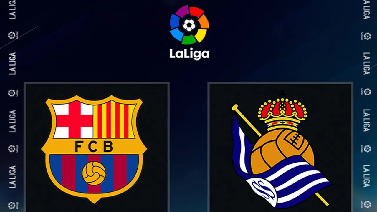 La Liga - Barcelona Vs Real Sociedad
