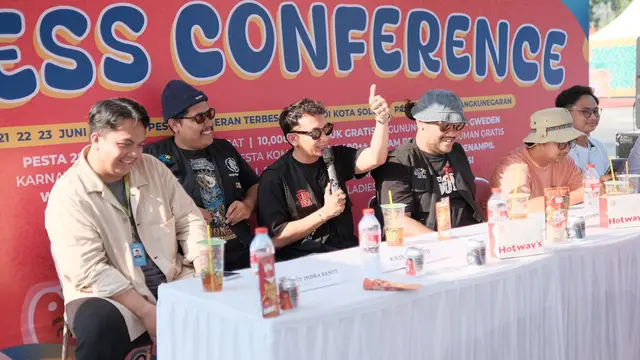 Event Parade Selera Rasa 2024 di Solo, Jawa Tengah, Jumat (21/6/2024).