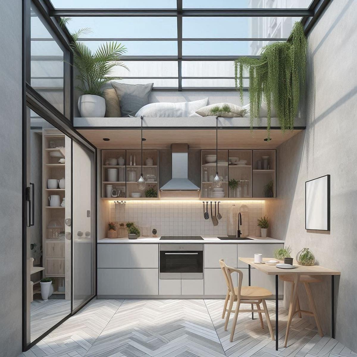 Desain Dapur Minimalis Terbuka