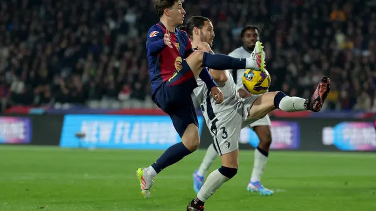 Hasil Liga Spanyol: Menang Telak atas Osasuna, Barcelona Menjauh dari Real Madrid