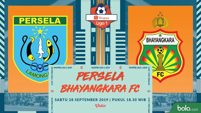 Persela Lamongan Vs Bhayangkara FC