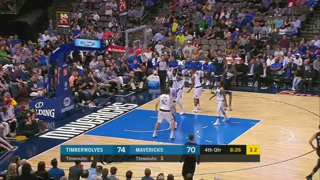 VIDEO : Cuplikan Pertandingan NBA, Timberwolves 93 vs Mavericks 92