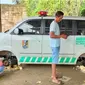 Ban mobil Ambulans Desa Mandirejo dicuri (Liputan6.com/Istimewa)