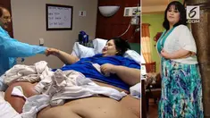 Maya berhasil menurunkan 300 kg dari bobot tubuhnya.