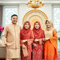 kata kata baju lebaran ©Ilustrasi dibuat AI