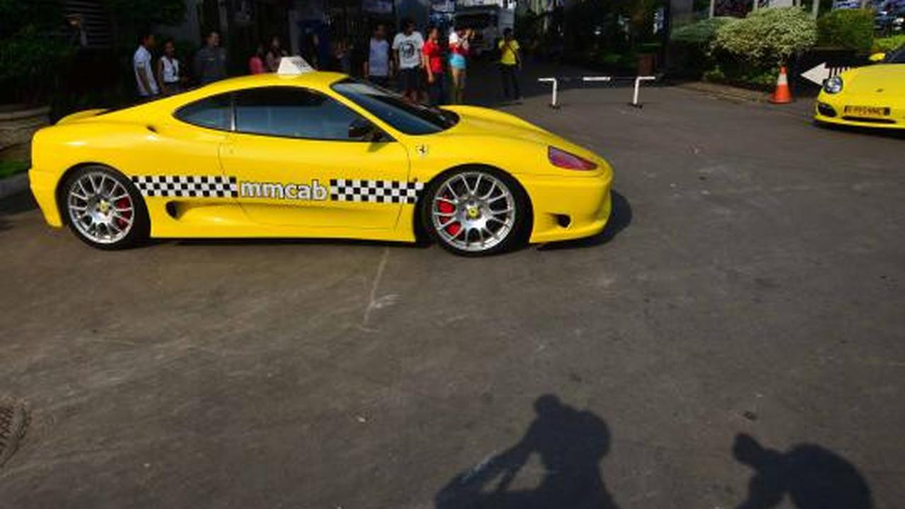 Taksi Ferrari, hanya untuk syuting film