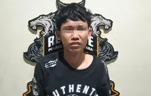 Pemuda di Lampung Bobol Rumah Paman Demi Judi Online