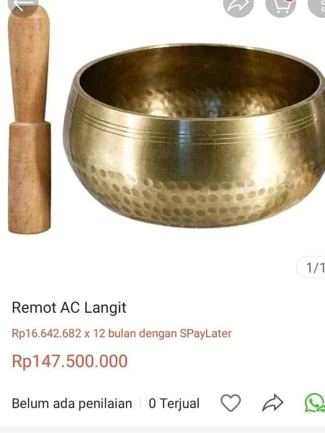 4 Fakta Singing Bowl Milik Rara Pawang Hujan, Dijual Rp 147,5 Juta di Marketplace