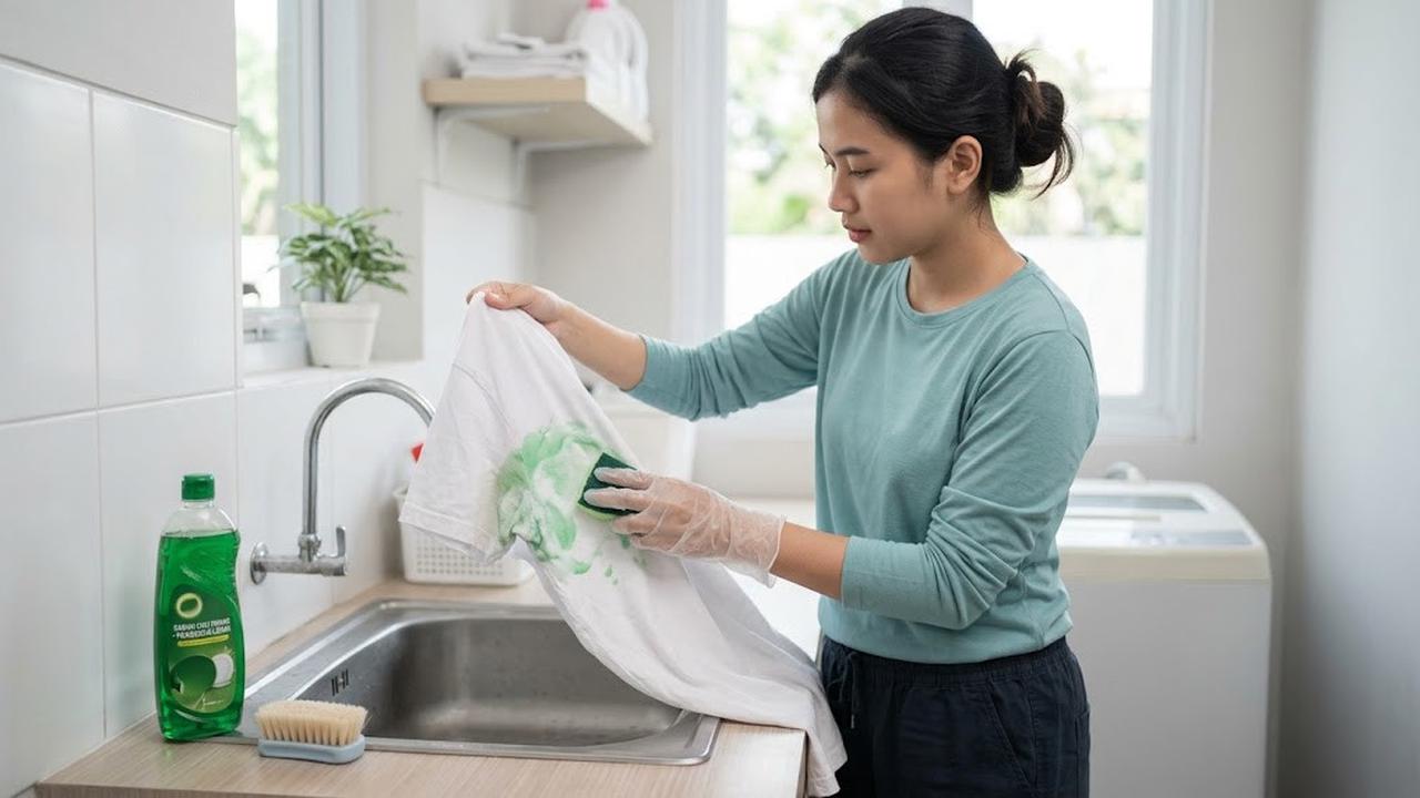Cara Menghilangkan Noda Deodorant di Baju