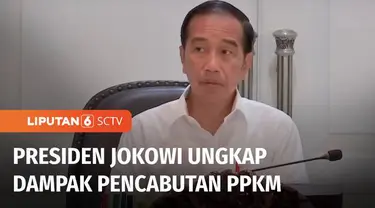 Presiden Joko Widodo menggelar rapat terbatas, membahas peningkatan aktivitas perekonomian dan pariwisata pasca pencabutan PPKM.