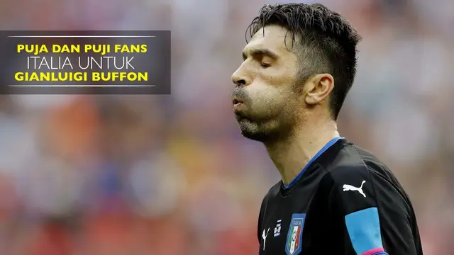 Gianluigi Buffon bermain apik kala Italia mengalahkan Spanyol 2-0 pada babak 16 besar Piala Eropa 2016.