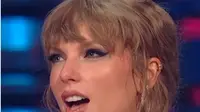 Taylor Swift mendapat gelang persahabatan dari NYSC saat menerima penghargaan di MTV VMA 2023. (Foto: Instagram/vmas)