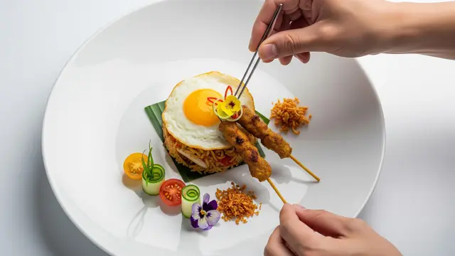 Cara Plating Makanan Tradisional agar Instagramable, Tetap Autentik tapi Lebih Menarik di Era Modern