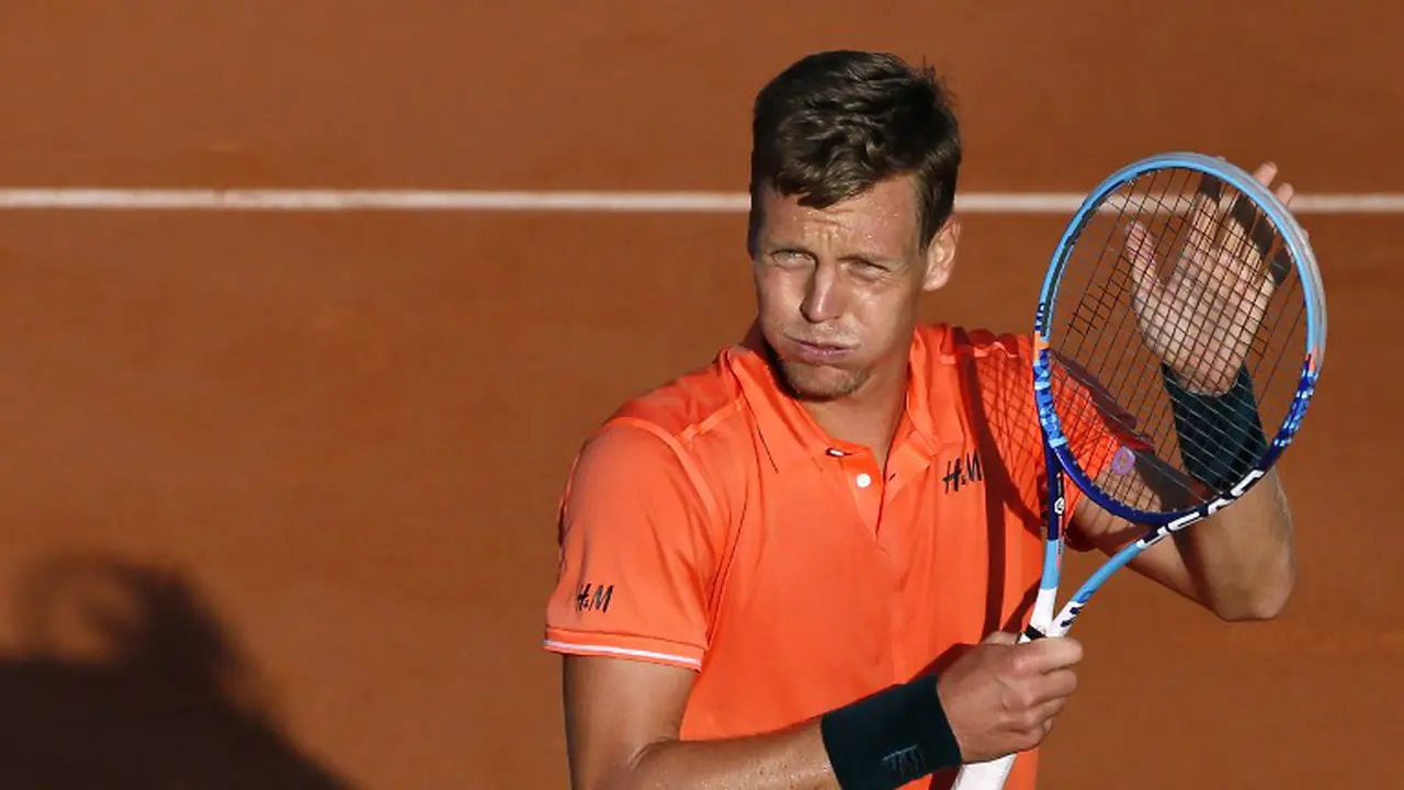 Tomas Berdych (AFP PHOTO / PATRICK KOVARIK )
