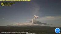 Gunung Semeru Erupsi 2.000 Meter, Waspada Radius Bahaya