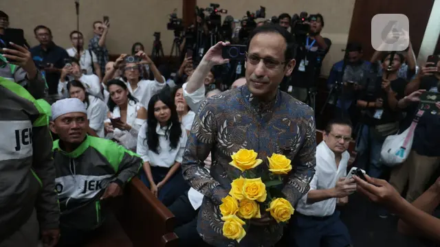 Nadiem Makarim Jalani Sidang Vonis Kasus Chromebook