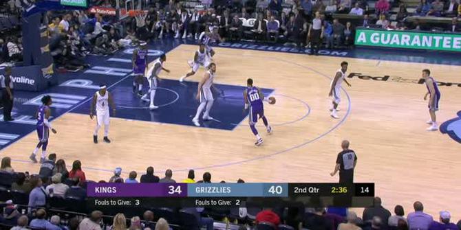 VIDEO : GAME RECAP NBA 2017-2018, Grizzlies 106 vs Kings 88