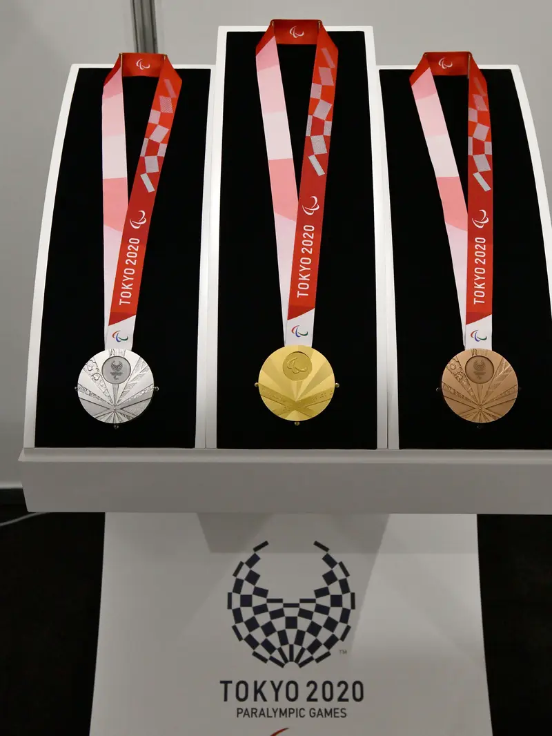 Mirip Kipas Jepang, Begini Wujud Medali Paralimpiade Tokyo 2020