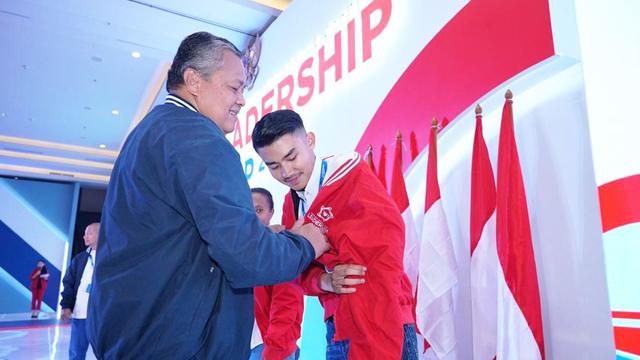 Gubernur Bank Indonesia, Perry Warjiyo membuka Leadership Camp, Rabu (11/12/2019). (Foto: BI)