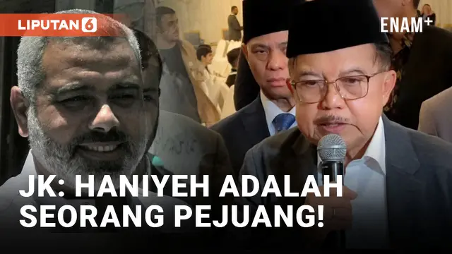 Takziah Pemakaman Haniyeh, Jusuf Kalla Tegaskan Dukungan Indonesia untuk Palestina