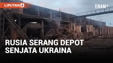 Rusia Laporkan Serangan Terhadap Depot Senjata Milik Ukraina