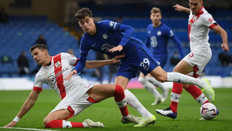 Gol Injury Time Southampton Kandaskan Kemenangan Chelsea di Stamford Bridge