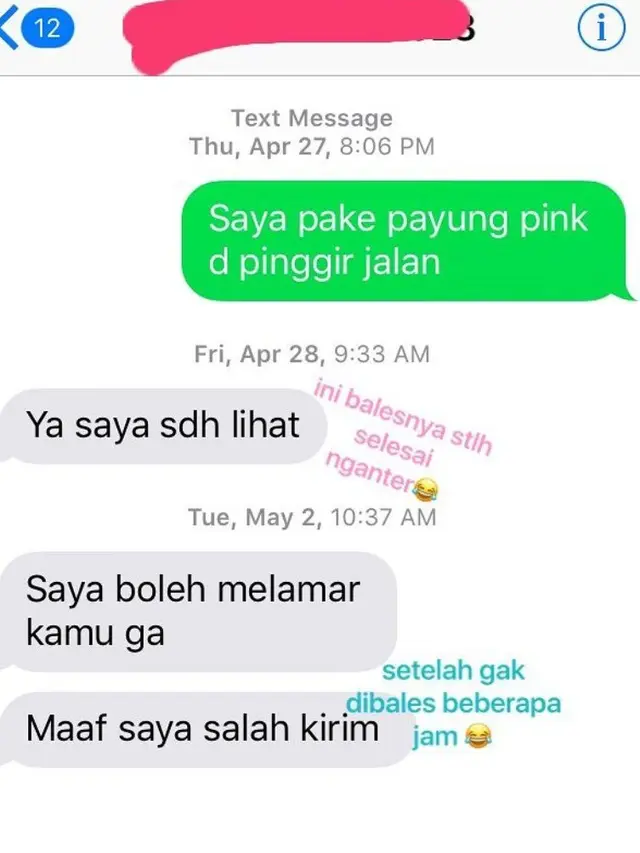 7 Chat Kocak Saat Driver Ojol dan Penumpang Salah Kirim