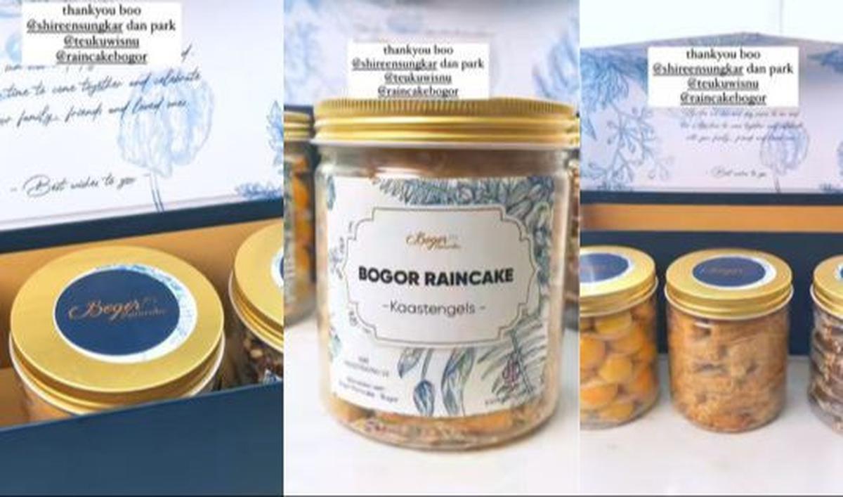<b>1. Parcel Kue Lebaran ala Shireen Sungkar</b>
