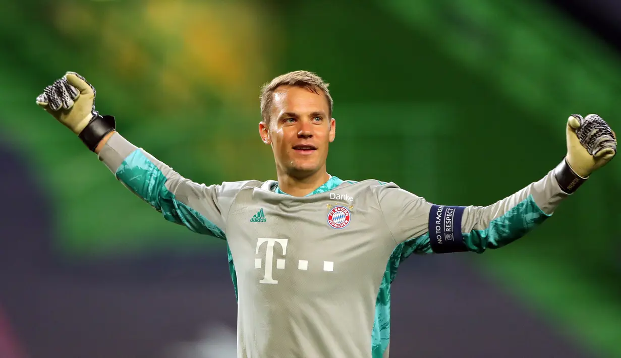 Manuel Neuer (Bayern Munchen) - Finalis UEFA Men's Player of the Year. (AFP/Miguel A. Lopes/pool)
