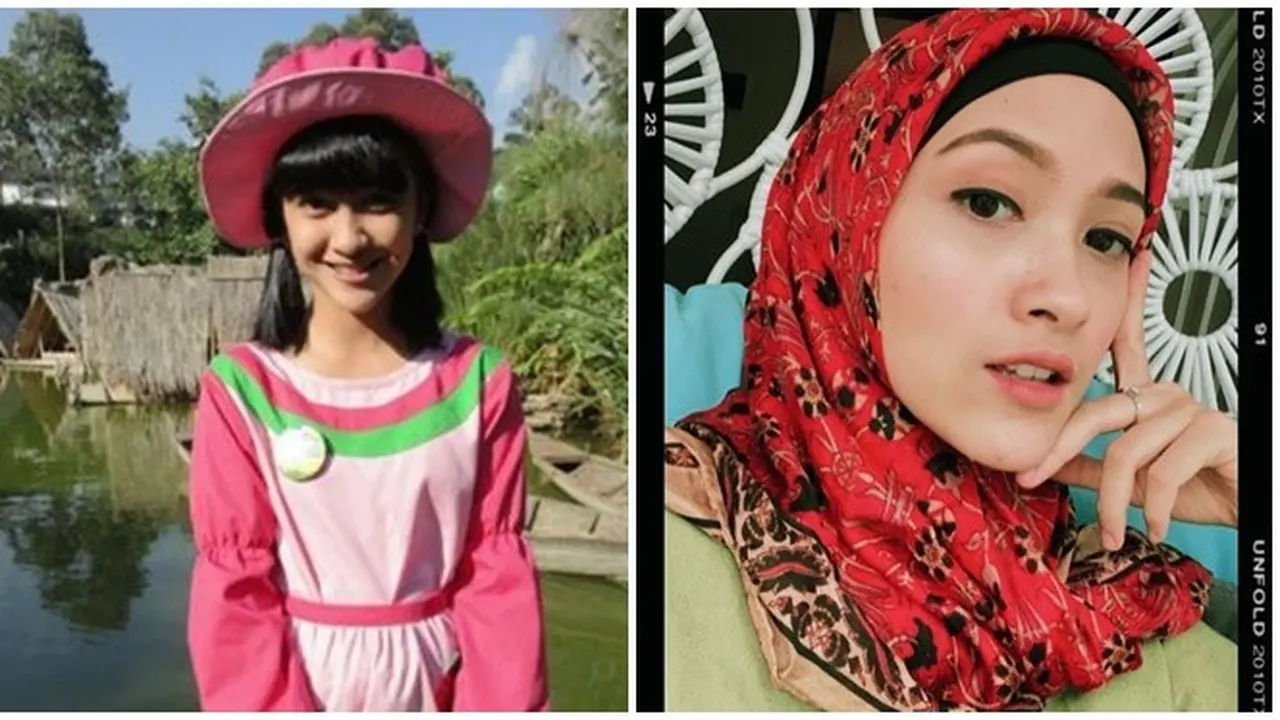 6 Potret Laras 'Koki Cilik' saat Tampil Berhijab, Makin Memesona