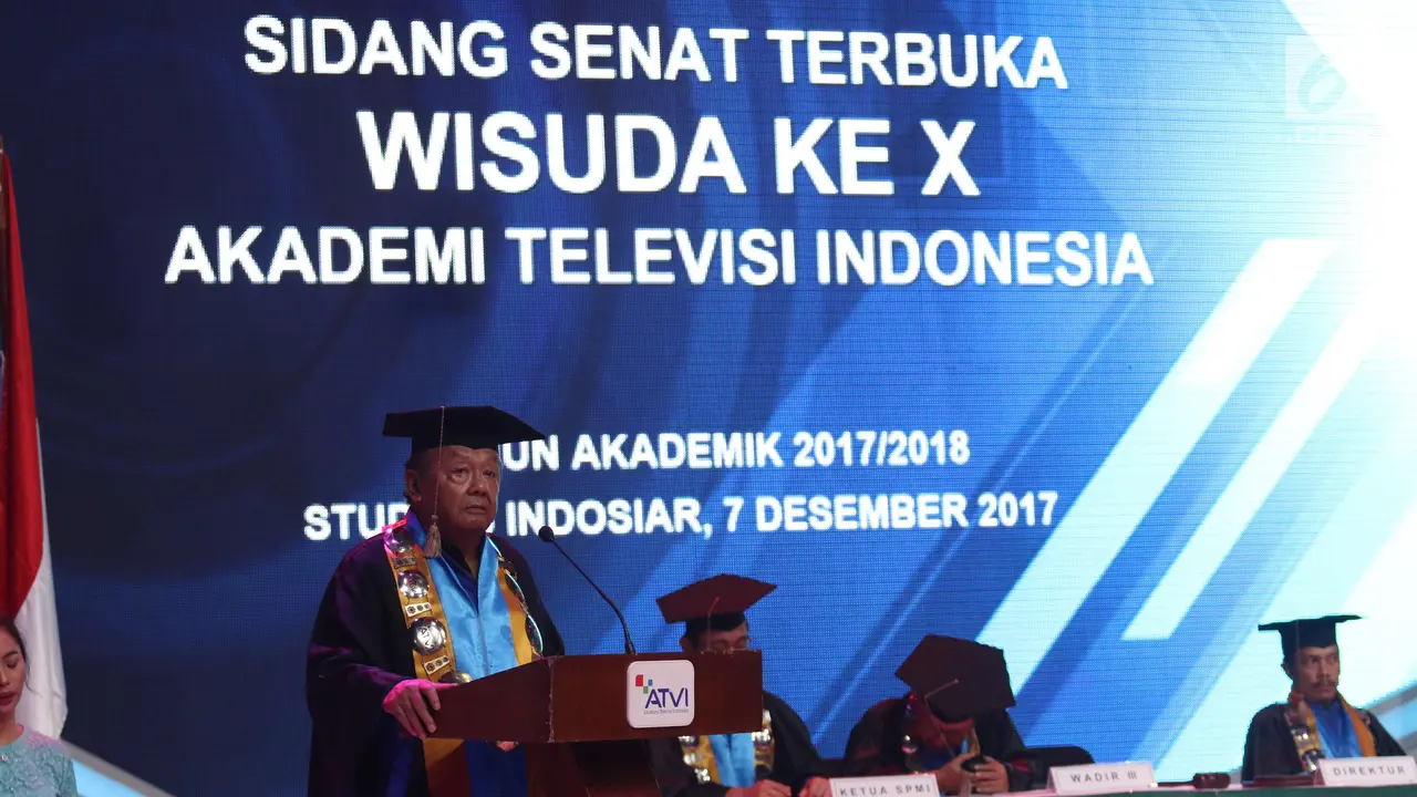 Wisuda ke-X Akademi Televisi Indonesia Luluskan 110 Mahasiswa