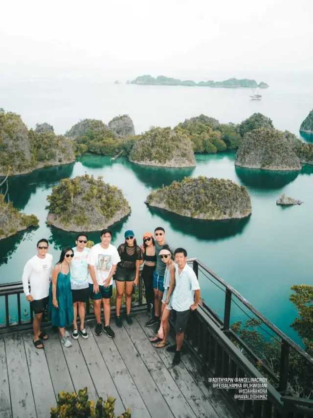 7 Momen Liburan Nikita Willy dan Indra Priawan ke Raja Ampat