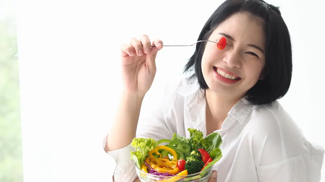 buah dan sayur dimakan mentah