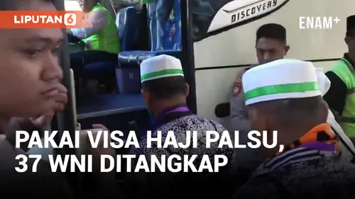 VIDEO: 37 Warga Makassar Tertangkap Gunakan Visa Haji Palsu