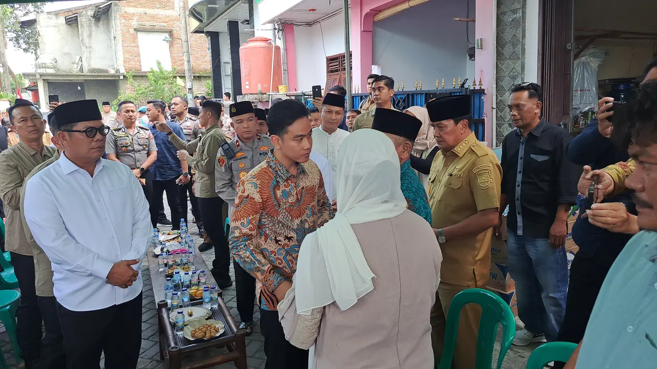 Gibran Takziah ke Rumah Pelajar Andika Lutfi