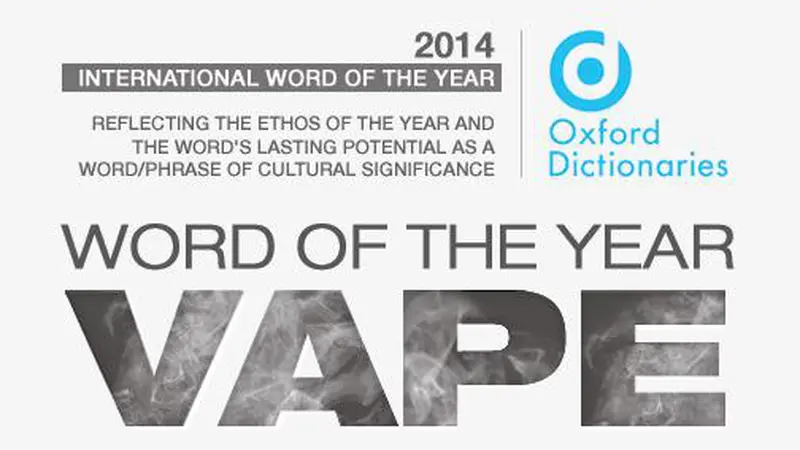 vape word of the year