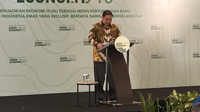 Airlangga: Ekonomi Hijau Bisa Tambah Pertumbuhan Ekonomi Indonesia 2-3%